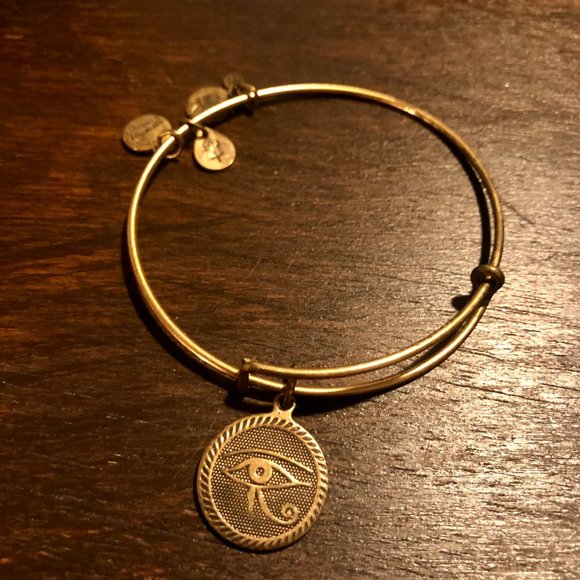 Alex and Ani Eye of Horus Charm Bracelet - Picture 3 of 3